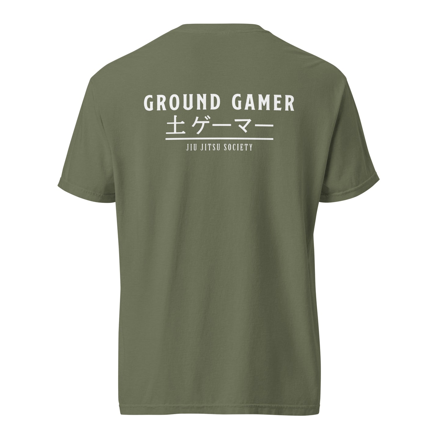 Kanji GG Unisex garment-dyed heavyweight t-shirt