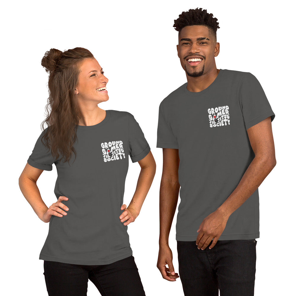 GG Wavy Unisex t-shirt (White Lettering)