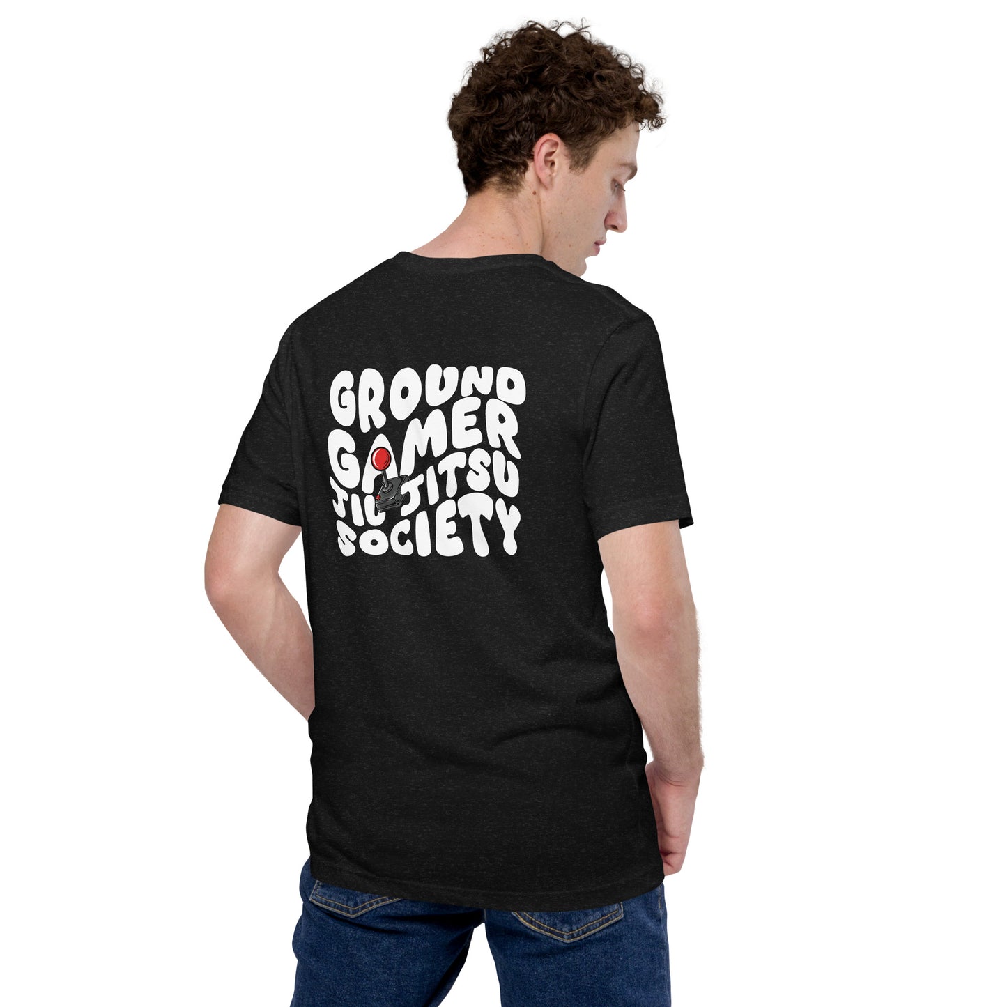 GG Wavy Unisex t-shirt (White Lettering)