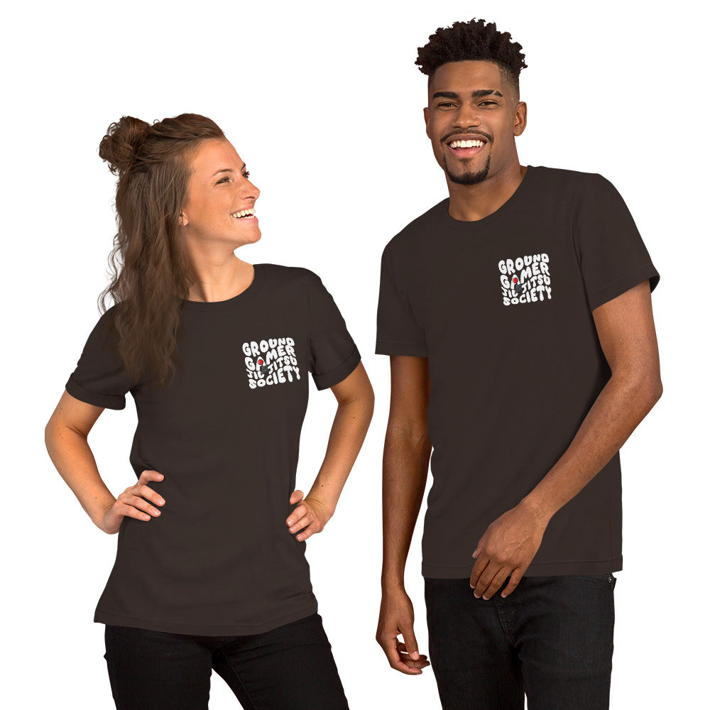 GG Wavy Unisex t-shirt (White Lettering)