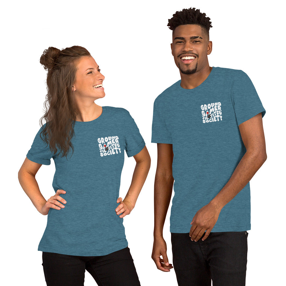 GG Wavy Unisex t-shirt (White Lettering)
