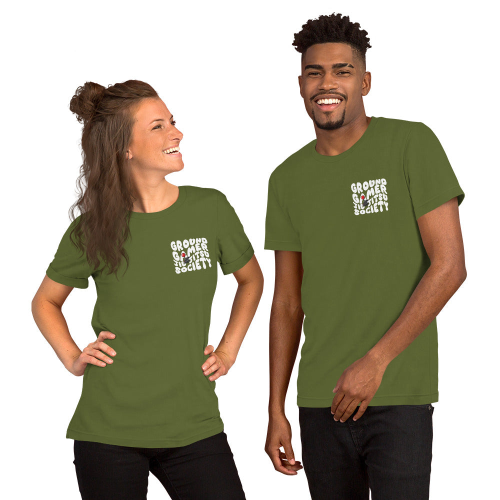 GG Wavy Unisex t-shirt (White Lettering)