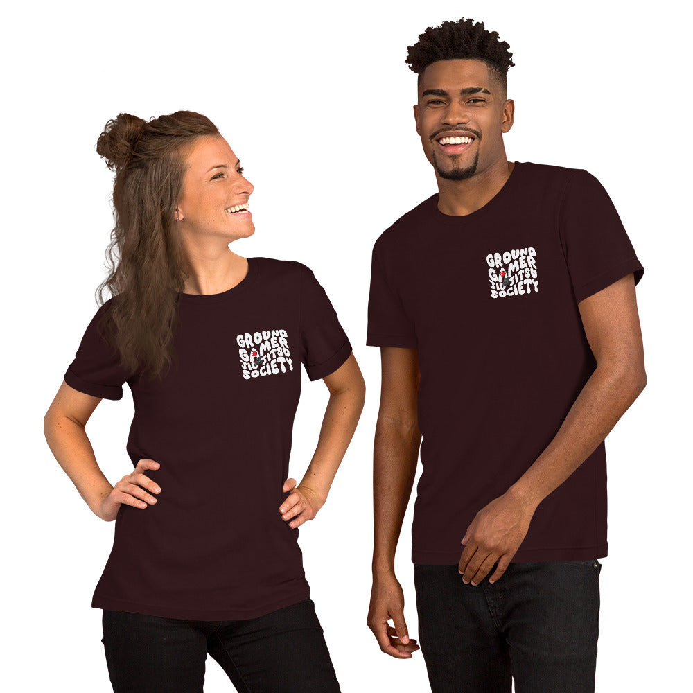 GG Wavy Unisex t-shirt (White Lettering)