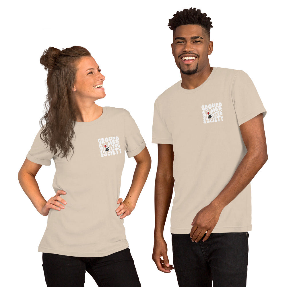 GG Wavy Unisex t-shirt (White Lettering)