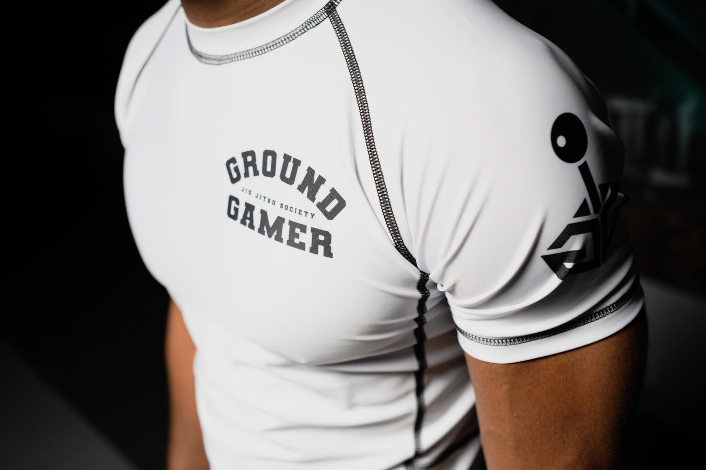 Ground Gamer (White) Rashguard