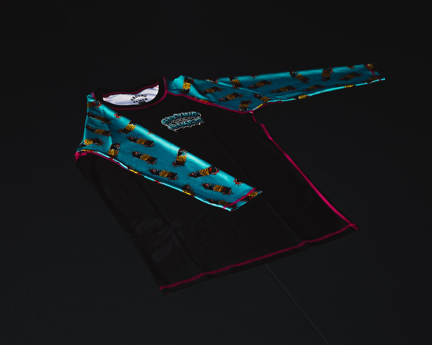 Graffiti Nights 3/4 Long Sleeve Rashguard