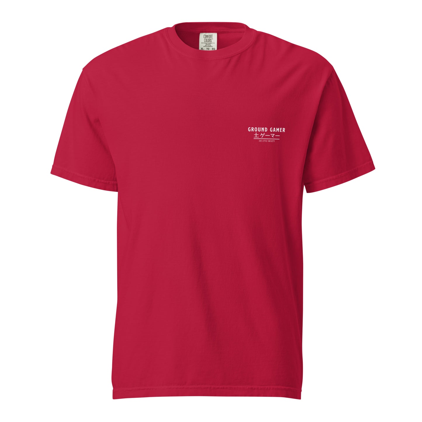 Kanji GG Unisex garment-dyed heavyweight t-shirt